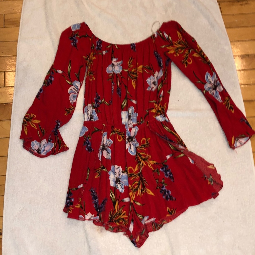 Cute Red romper